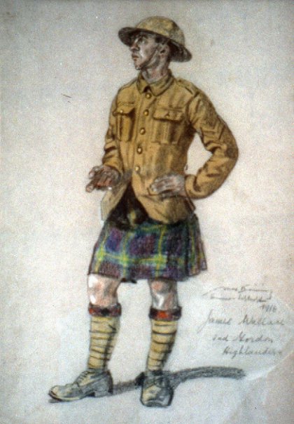 Highlander James Wallace, 1916