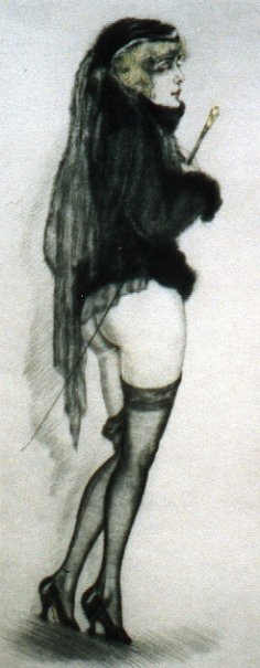 Trauernde Witwe, um 1920